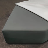 Left orientation sectional sofa side view